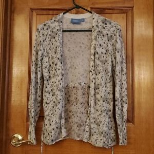 Floral cardigan